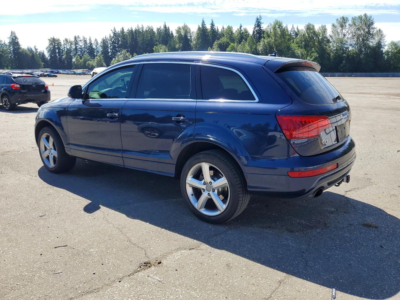 2014 Audi Q7 Prestige Blue vin: WA1DGAFE6ED015621