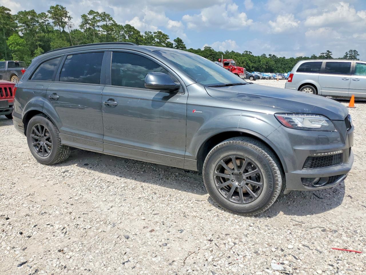 2014 Audi Q7 Prestige Gray vin: WA1DGAFE6ED015733