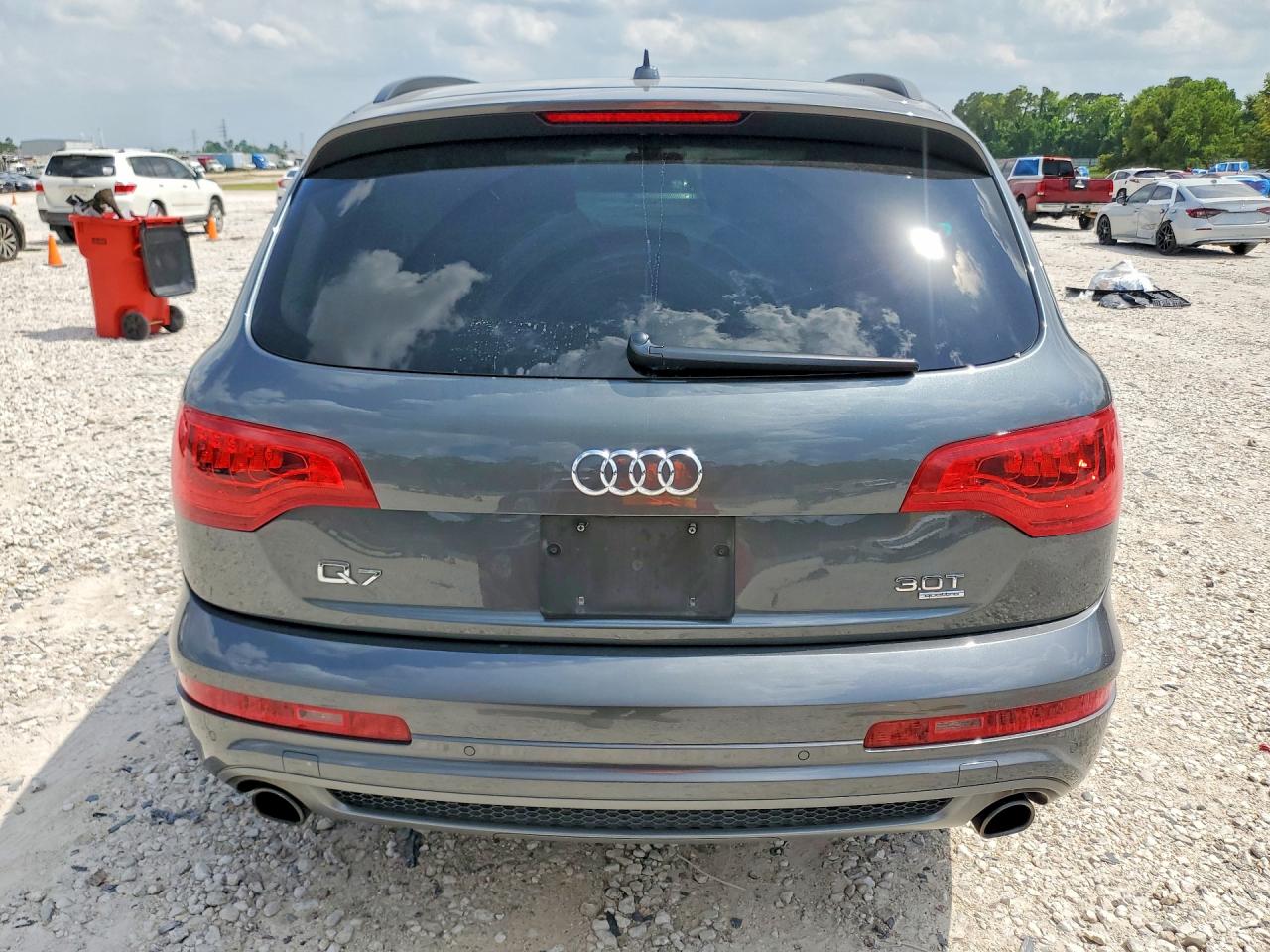 2014 Audi Q7 Prestige Gray vin: WA1DGAFE6ED015733