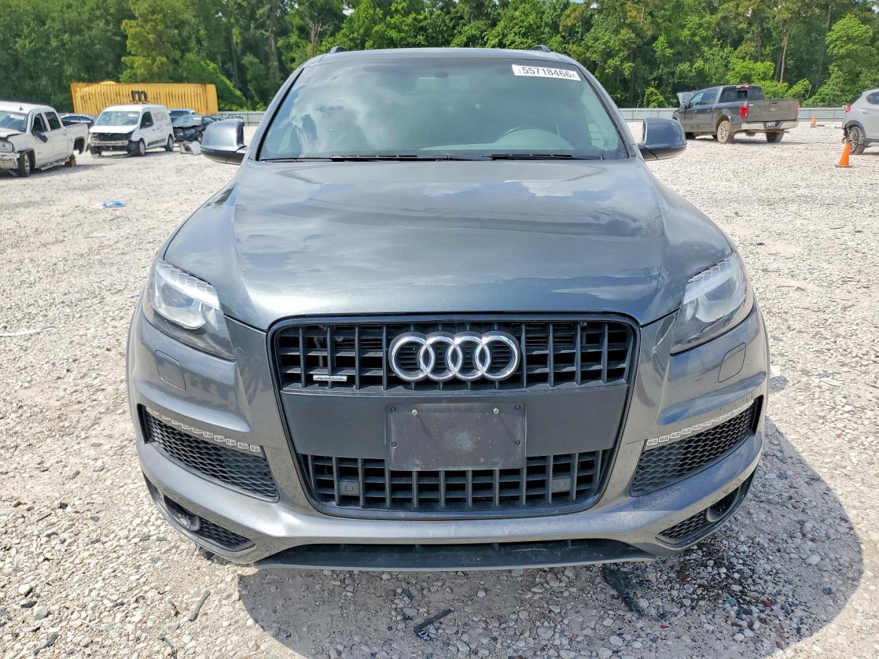 2014 Audi Q7 Prestige Gray vin: WA1DGAFE6ED015733