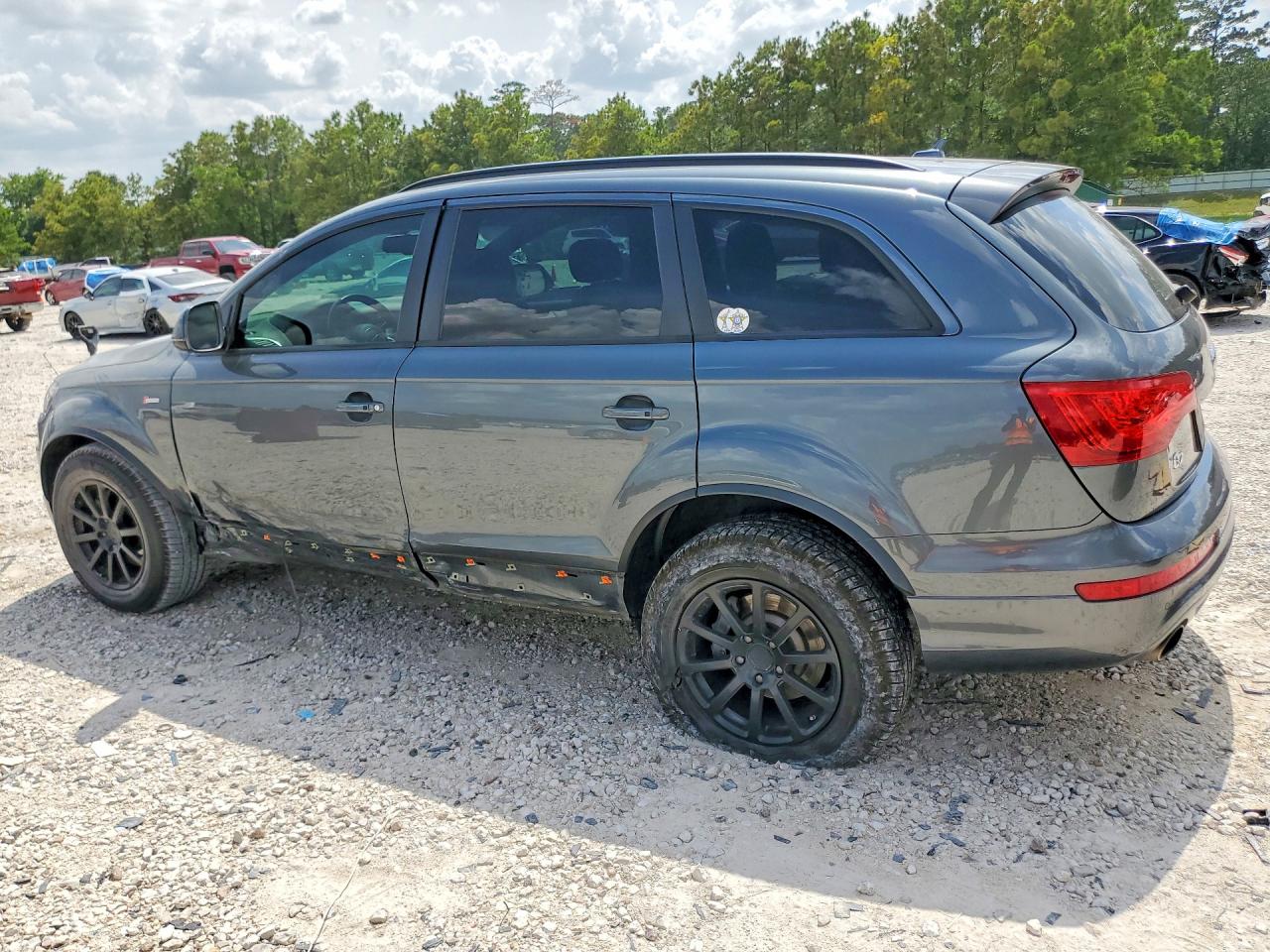 2014 Audi Q7 Prestige Gray vin: WA1DGAFE6ED015733