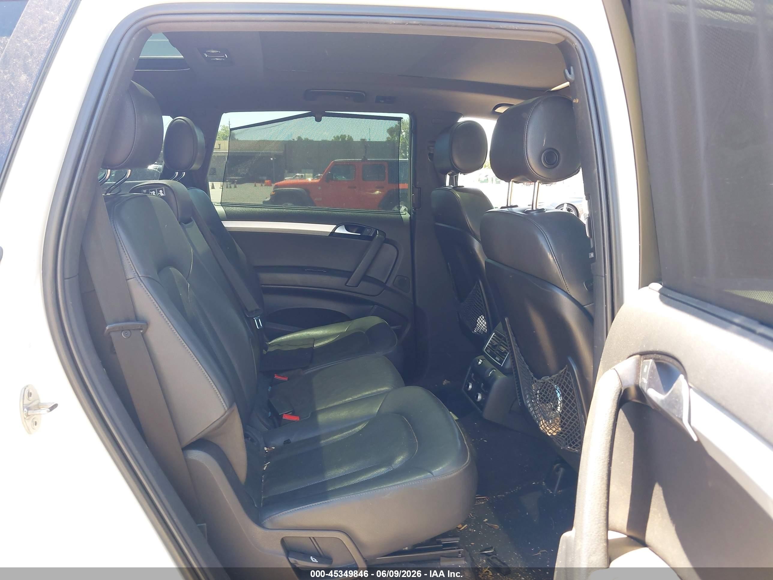 2011 Audi Q7 3.0t S Line Prestige White vin: WA1DGAFE8BD008570
