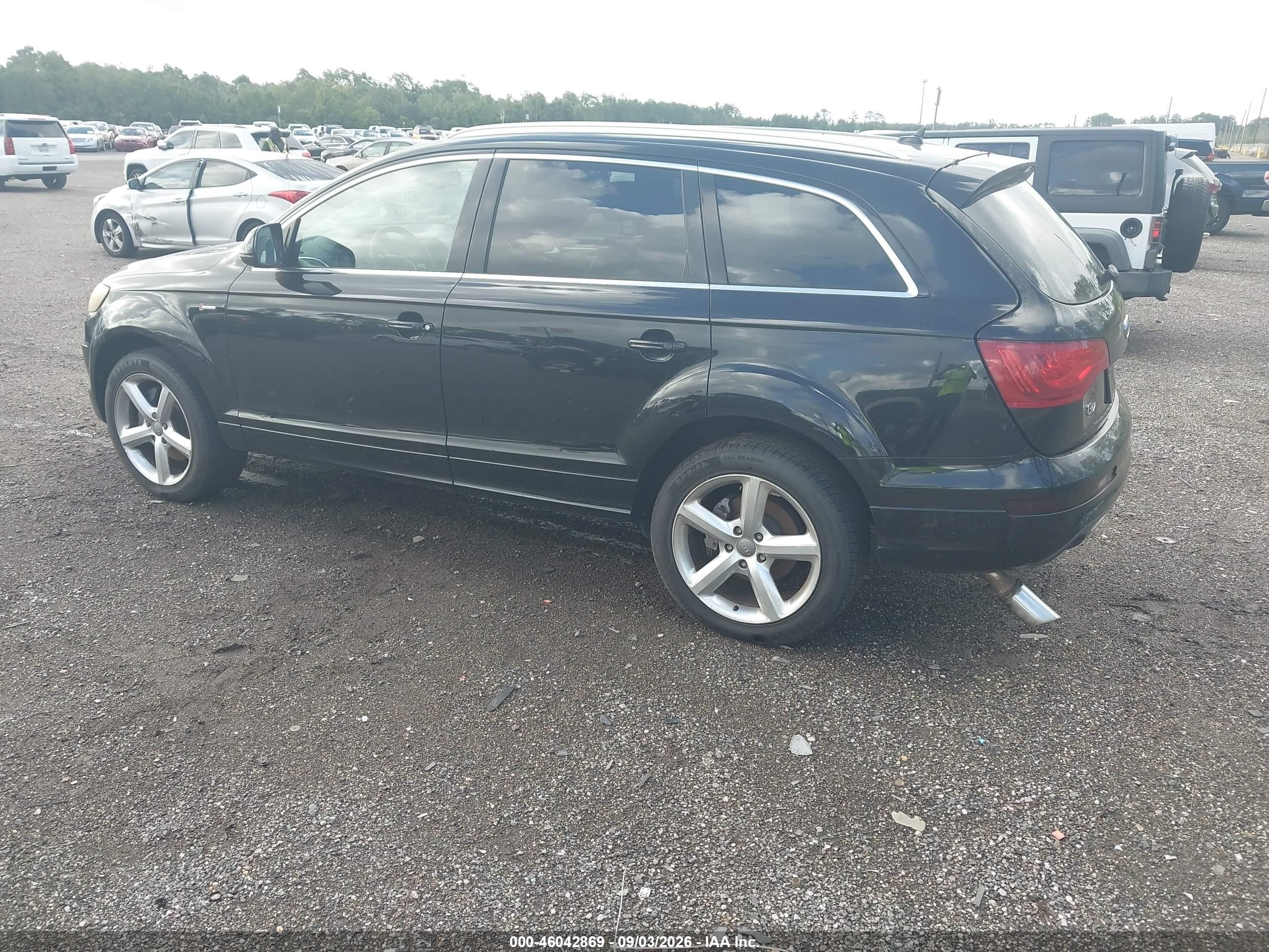 2013 Audi Q7 3.0t S Line Prestige Black vin: WA1DGAFE8DD002576