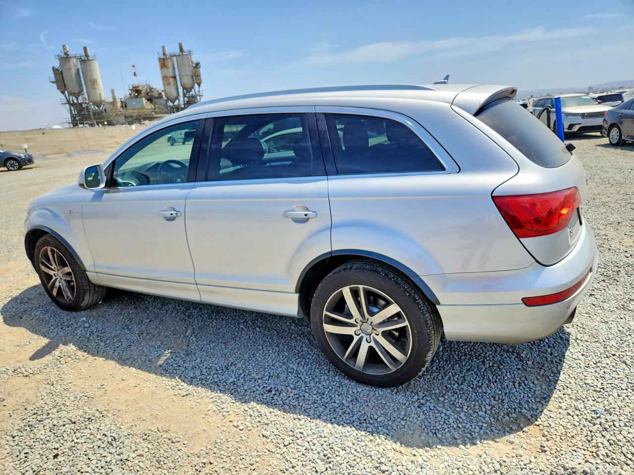 2013 Audi Q7 Prestige Silver vin: WA1DGAFE8DD004778