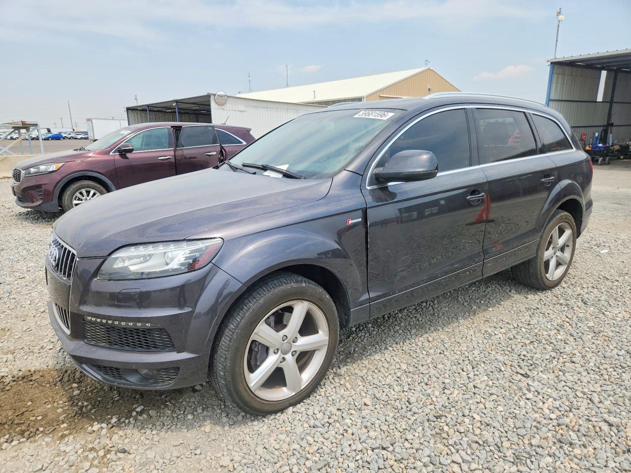 2013 Audi Q7 Prestige Gray vin: WA1DGAFE8DD016882