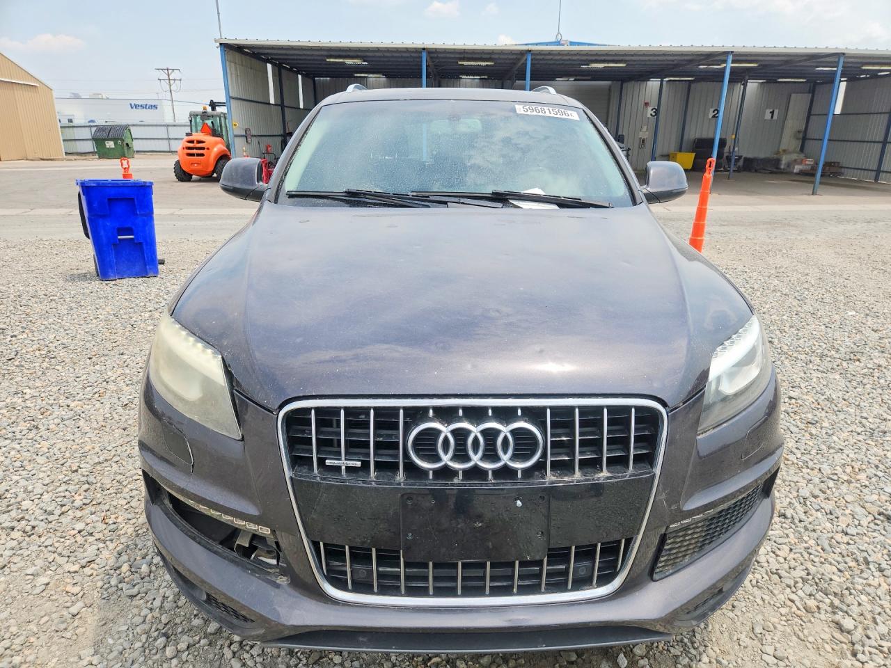 2013 Audi Q7 Prestige Gray vin: WA1DGAFE8DD016882