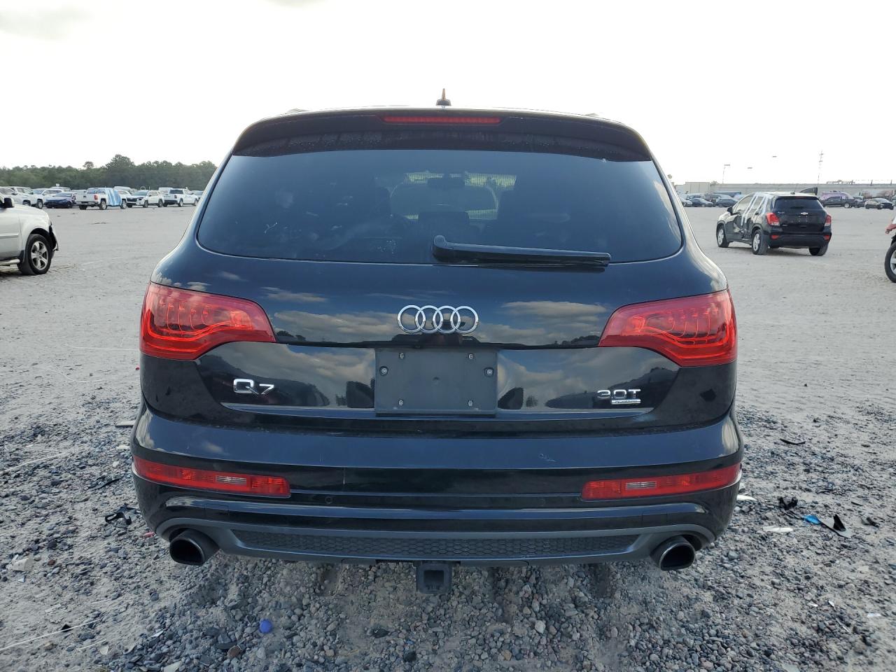2014 Audi Q7 Prestige Black vin: WA1DGAFE8ED002028