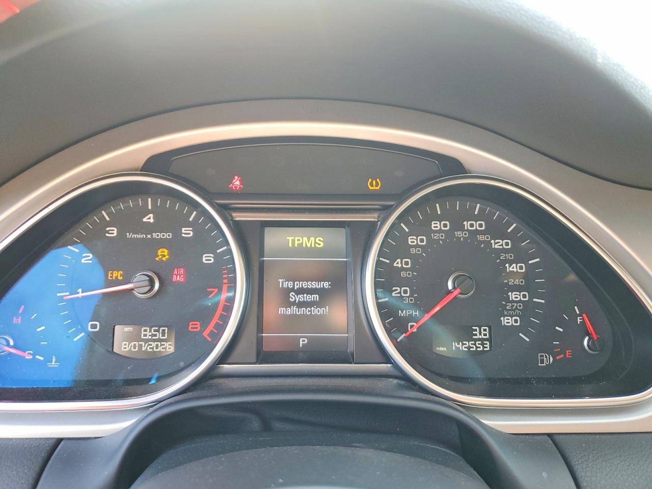 2014 Audi Q7 Prestige Black vin: WA1DGAFE8ED002028
