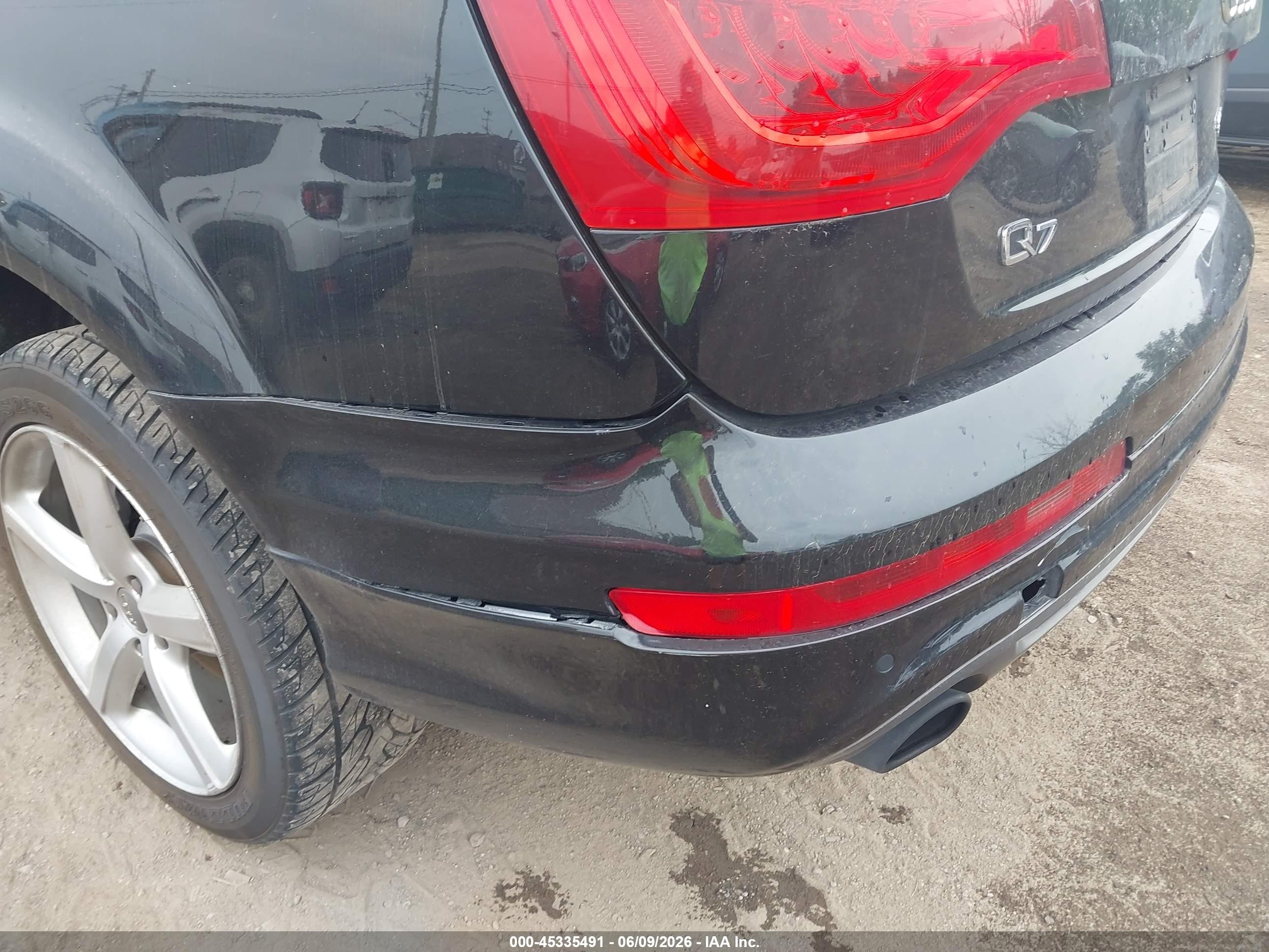2014 Audi Q7 3.0t S Line Prestige Черный vin: WA1DGAFE8ED007357