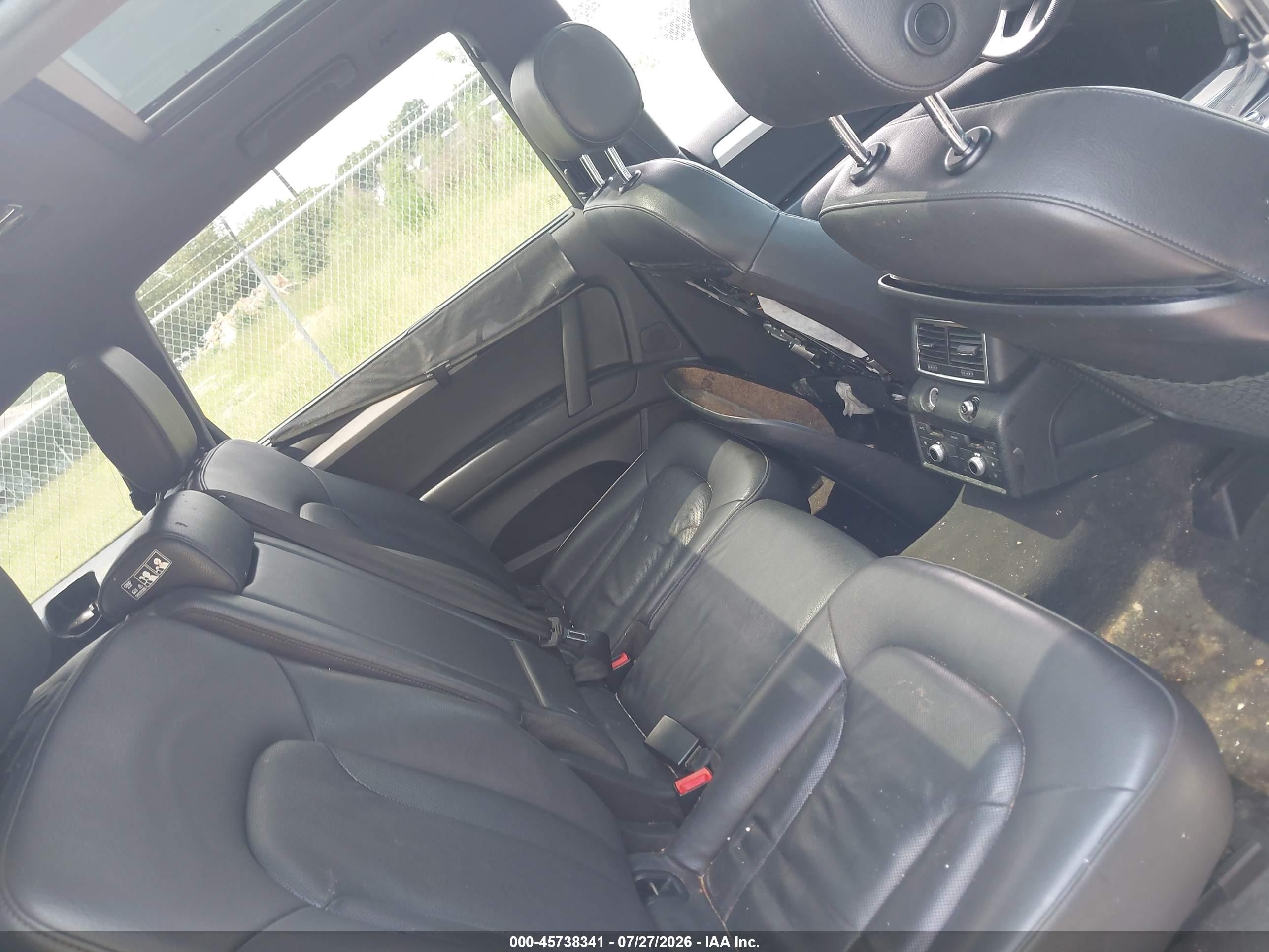 2014 Audi Q7 3.0t S Line Prestige Белый vin: WA1DGAFE8ED016219
