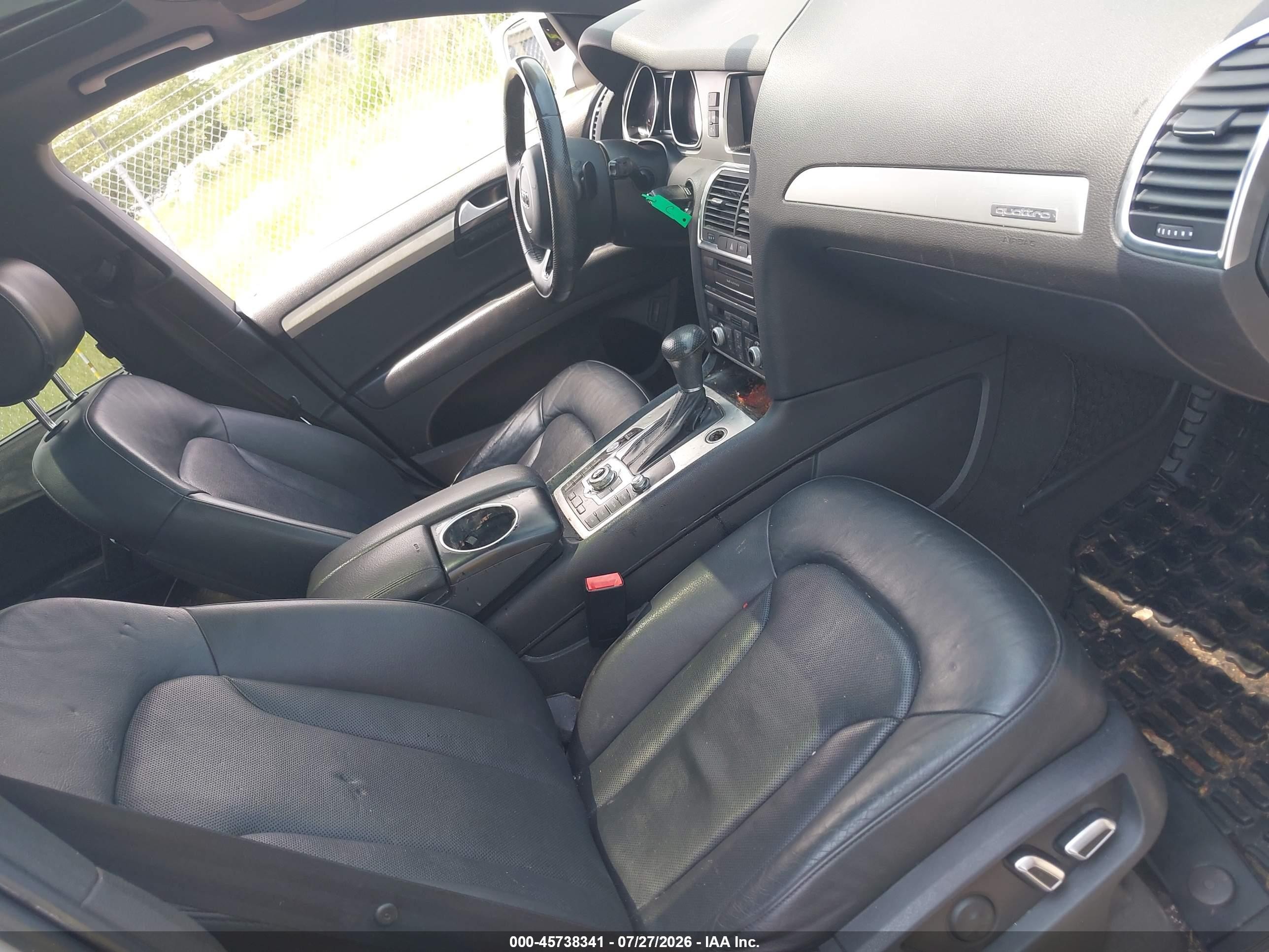 2014 Audi Q7 3.0t S Line Prestige Белый vin: WA1DGAFE8ED016219