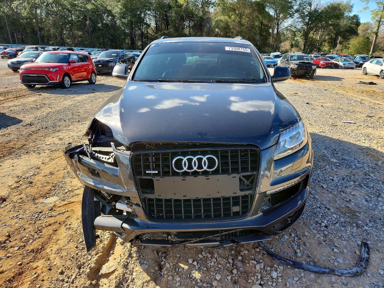 2015 Audi Q7 Prestige Gray vin: WA1DGAFE8FD001656