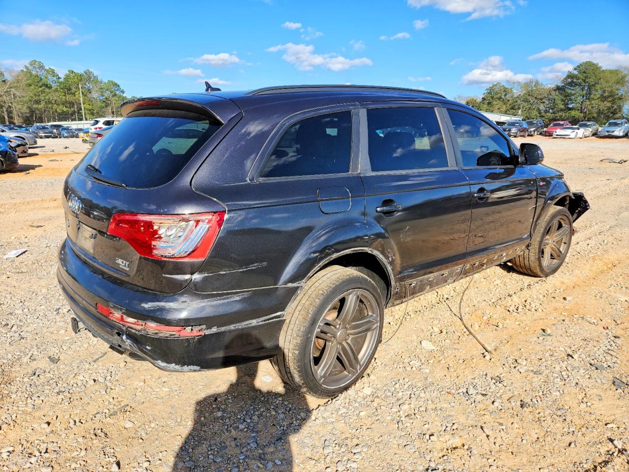 2015 Audi Q7 Prestige Gray vin: WA1DGAFE8FD001656