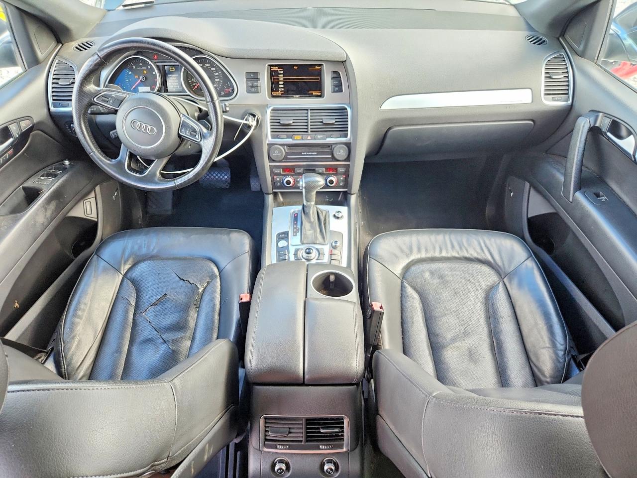 2015 Audi Q7 Prestige Серый vin: WA1DGAFE8FD023074