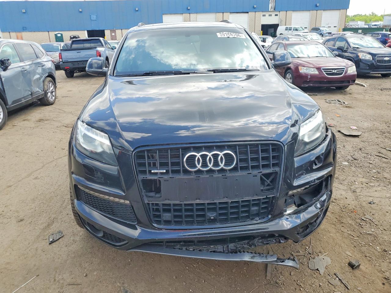 2015 Audi Q7 Prestige Black vin: WA1DGAFE8FD027769