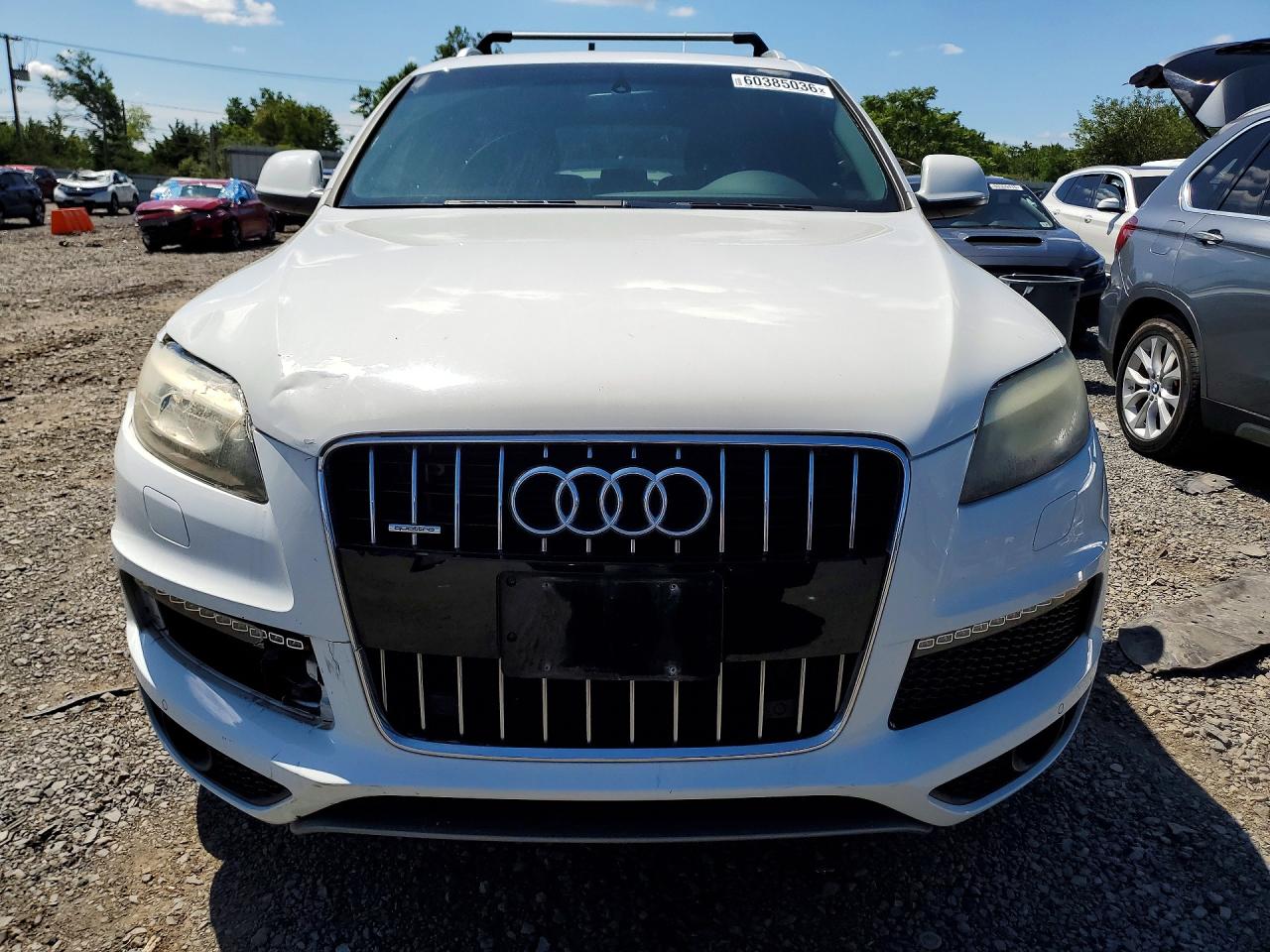2014 Audi Q7 Prestige White vin: WA1DGAFE9ED011708