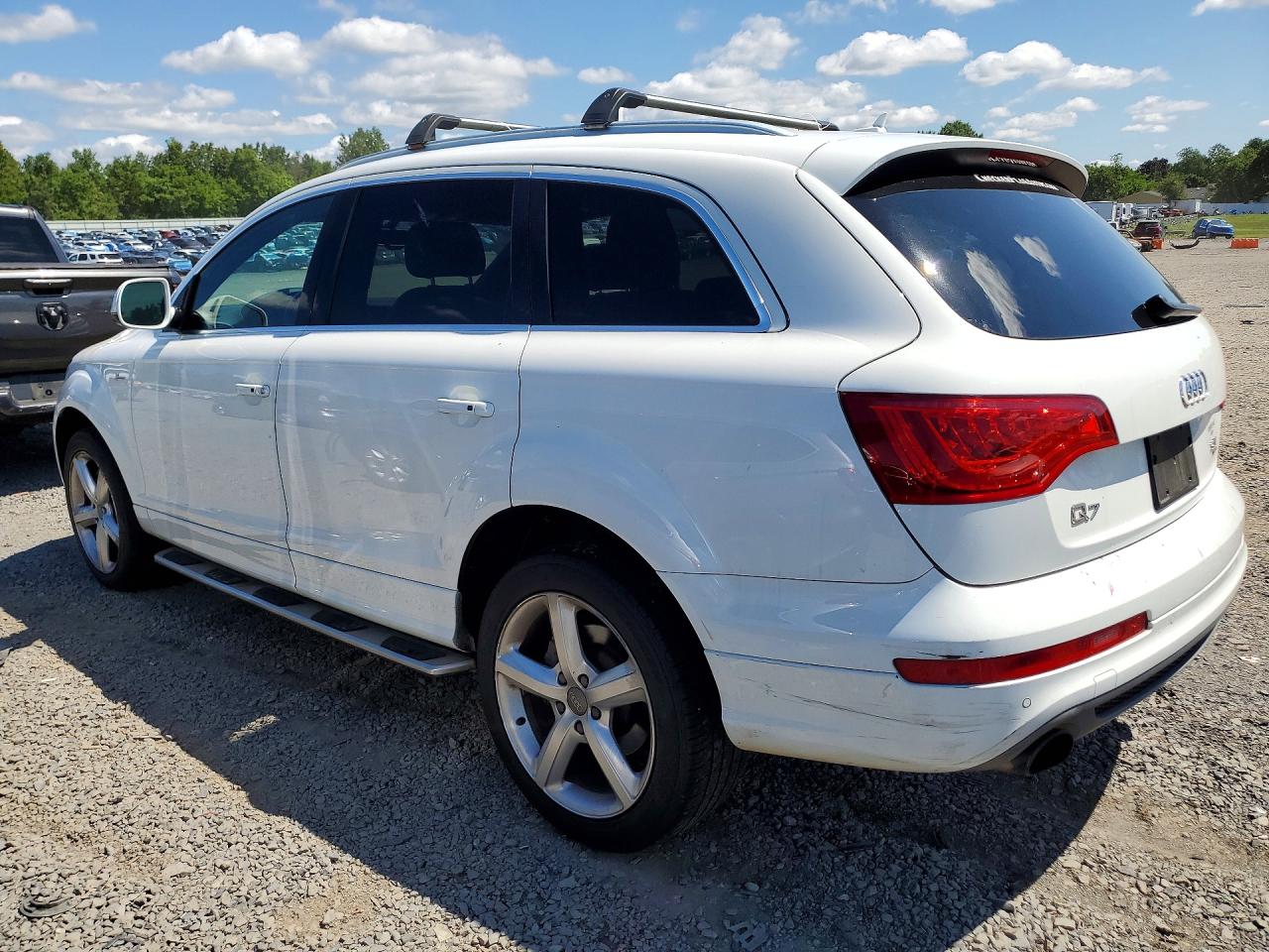 2014 Audi Q7 Prestige White vin: WA1DGAFE9ED011708