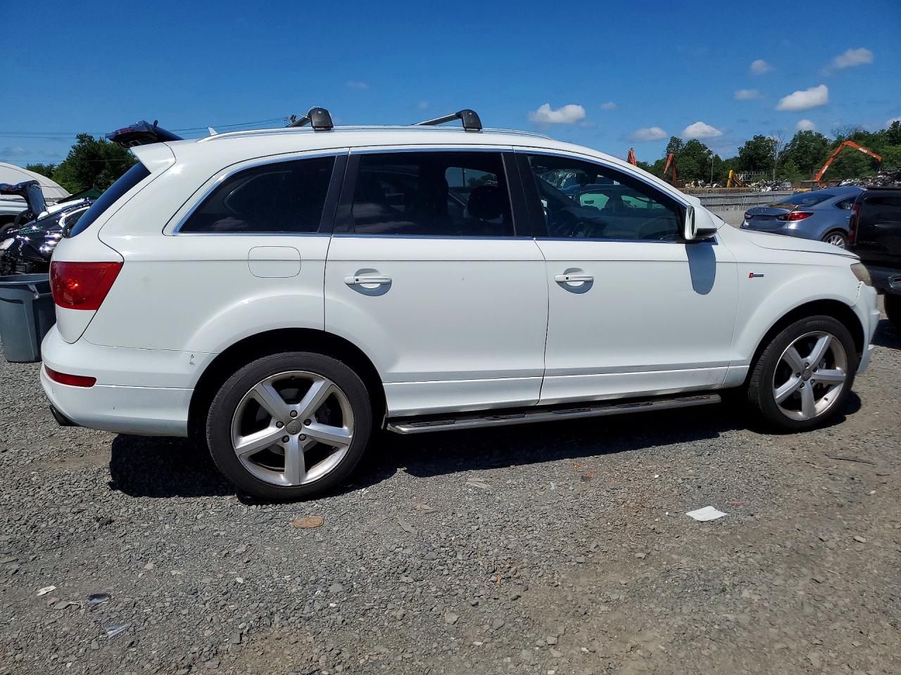 2014 Audi Q7 Prestige White vin: WA1DGAFE9ED011708