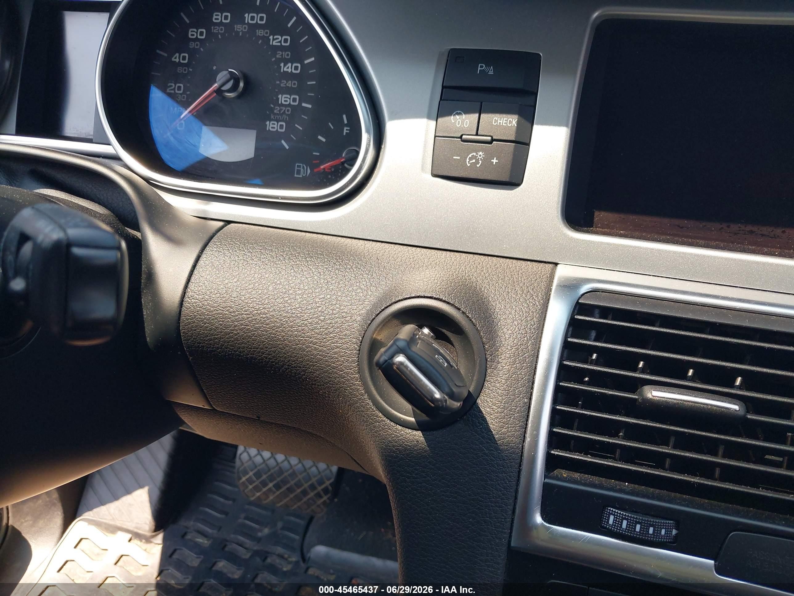 2014 Audi Q7 3.0t S Line Prestige Black vin: WA1DGAFE9ED011756