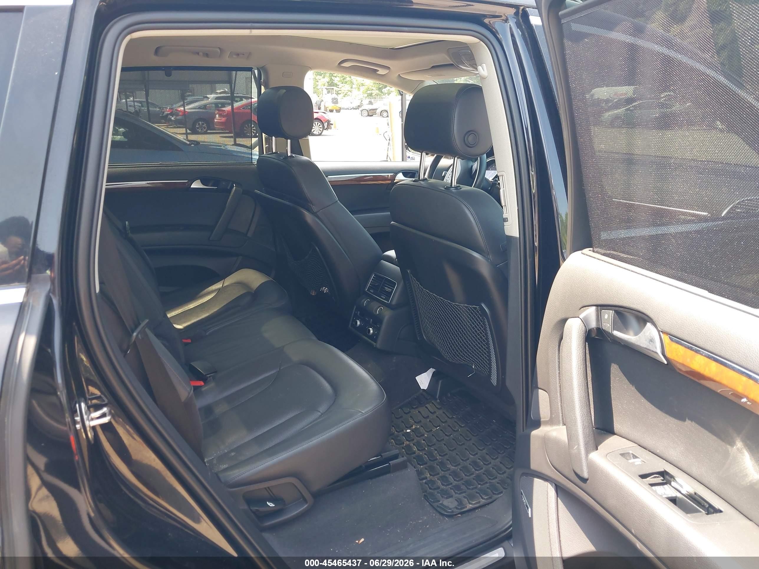 2014 Audi Q7 3.0t S Line Prestige Black vin: WA1DGAFE9ED011756