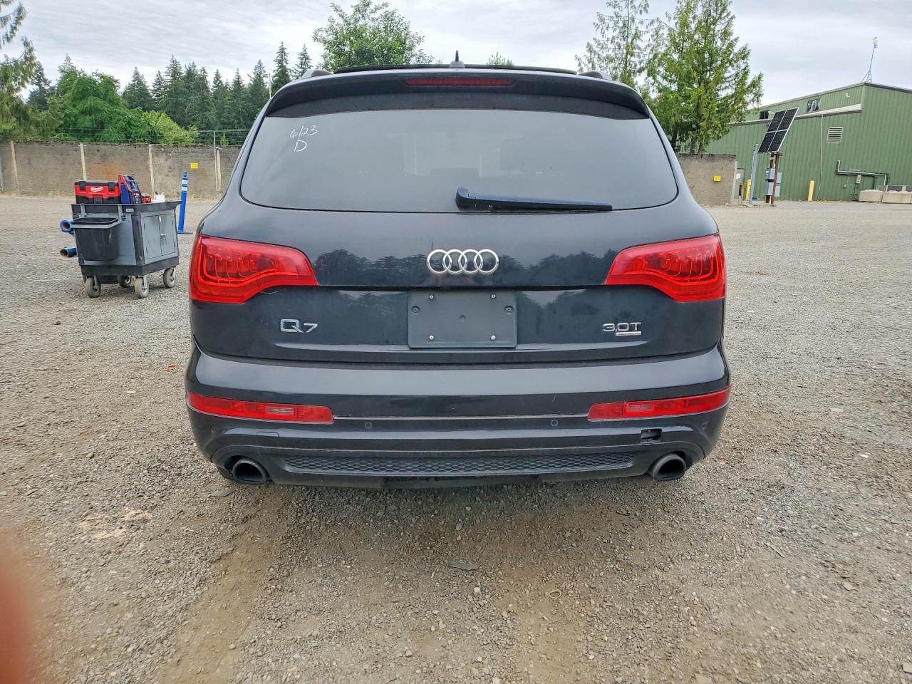 2014 Audi Q7 Prestige Black vin: WA1DGAFE9ED015502