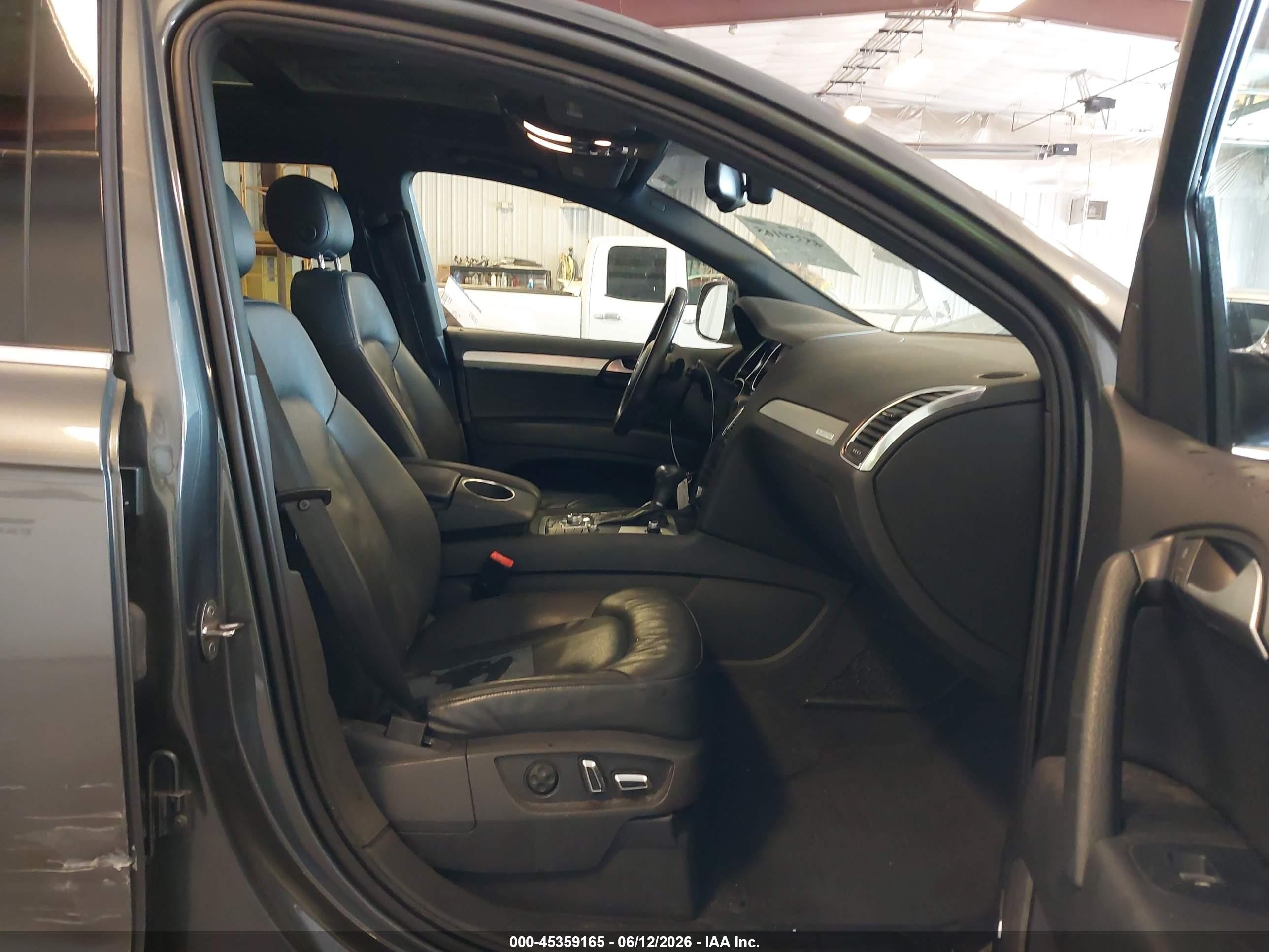 2014 Audi Q7 3.0t S Line Prestige Gray vin: WA1DGAFE9ED018402