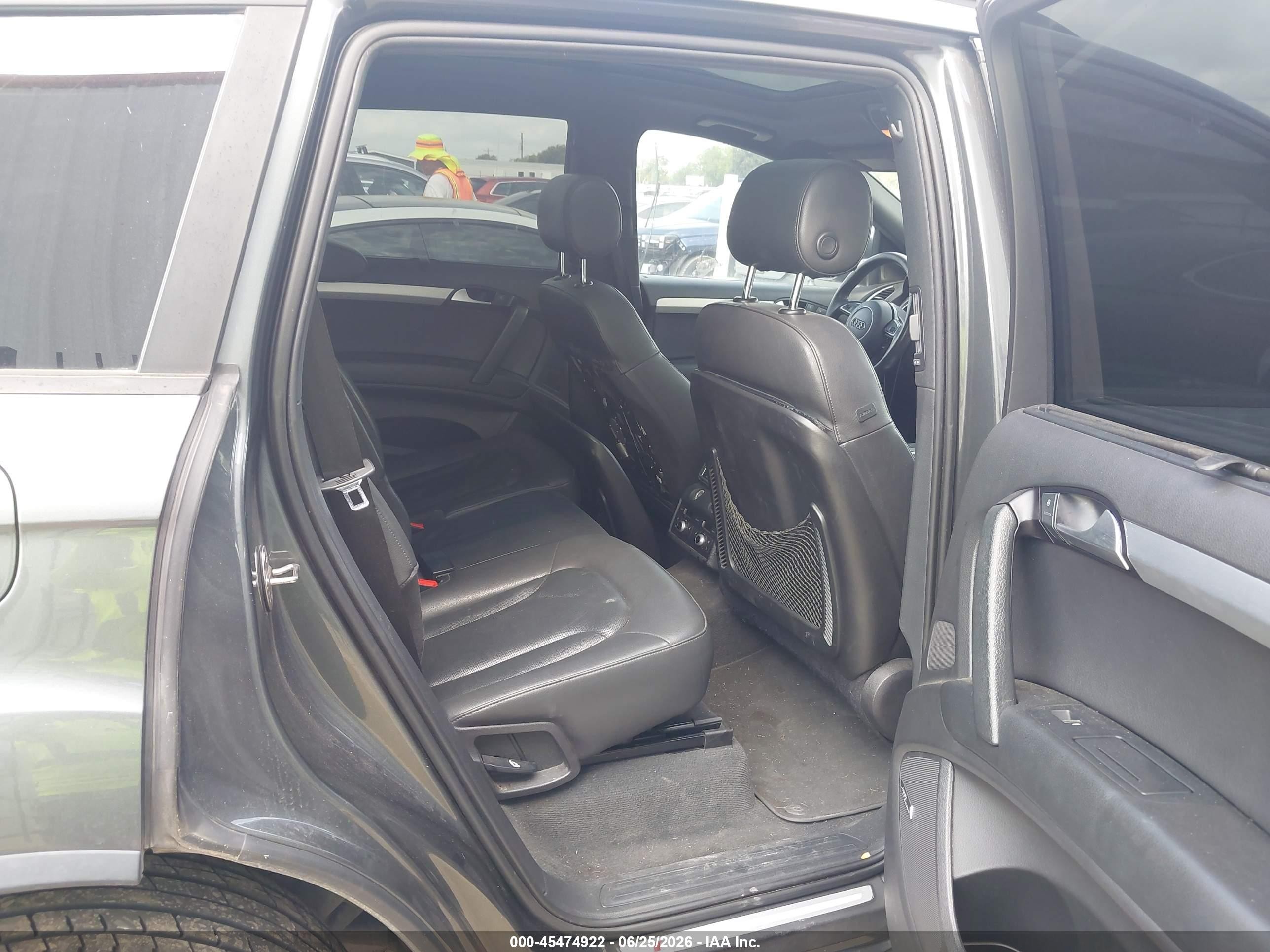 2015 Audi Q7 3.0t S Line Prestige Gray vin: WA1DGAFE9FD016540