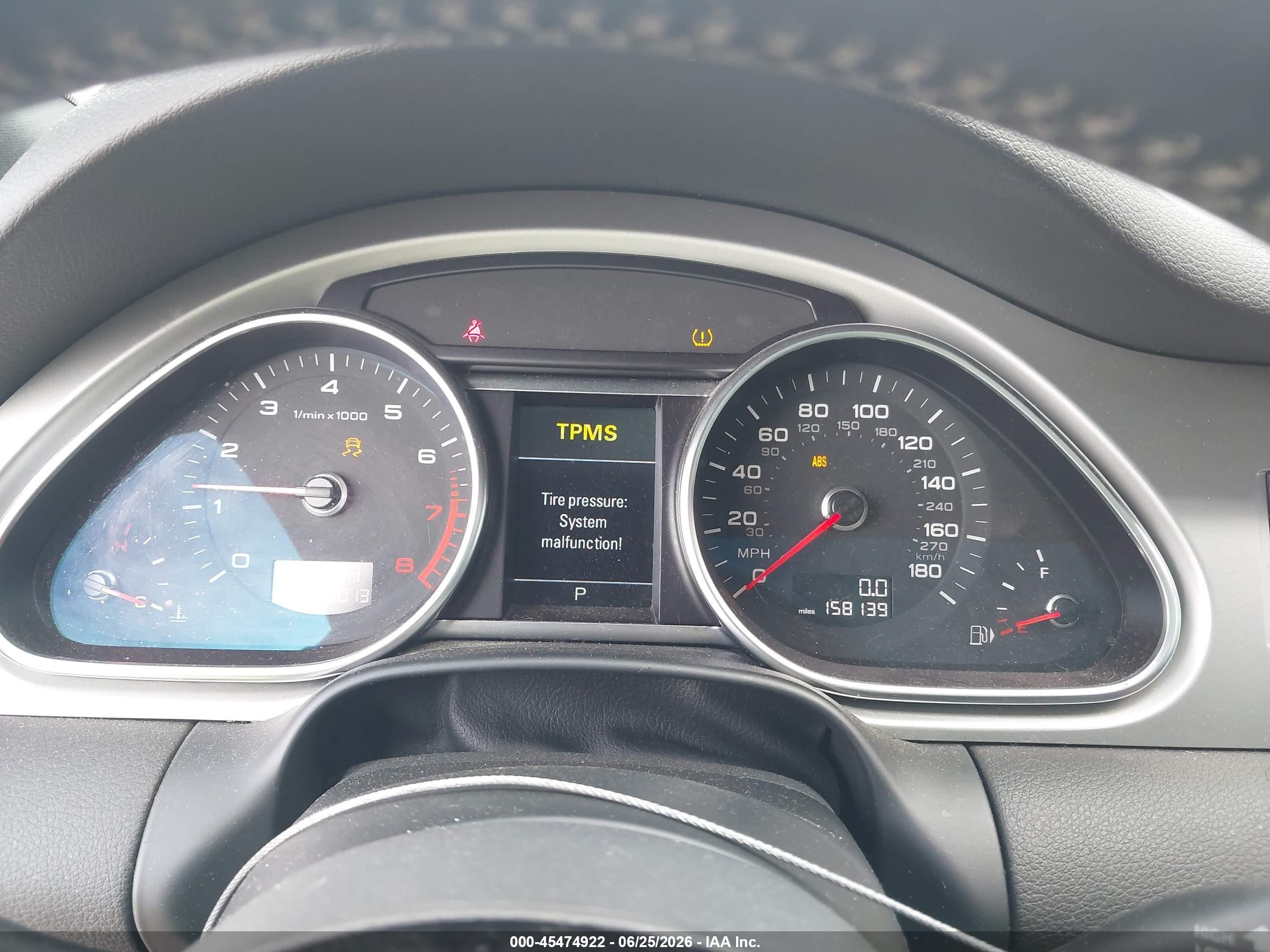 2015 Audi Q7 3.0t S Line Prestige Gray vin: WA1DGAFE9FD016540
