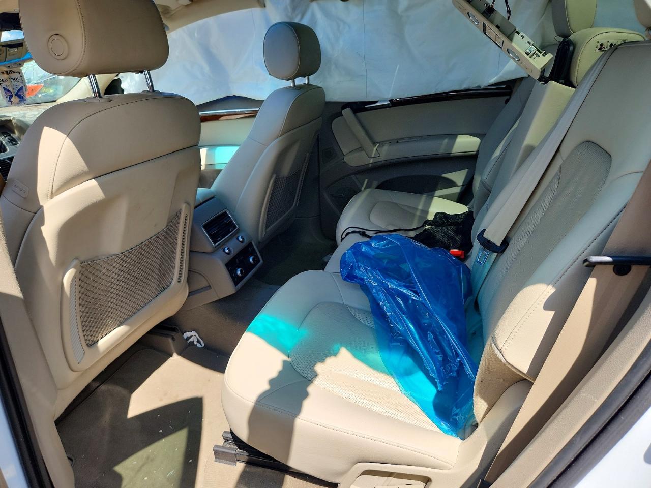 2015 Audi Q7 Prestige Белый vin: WA1DGAFE9FD018109