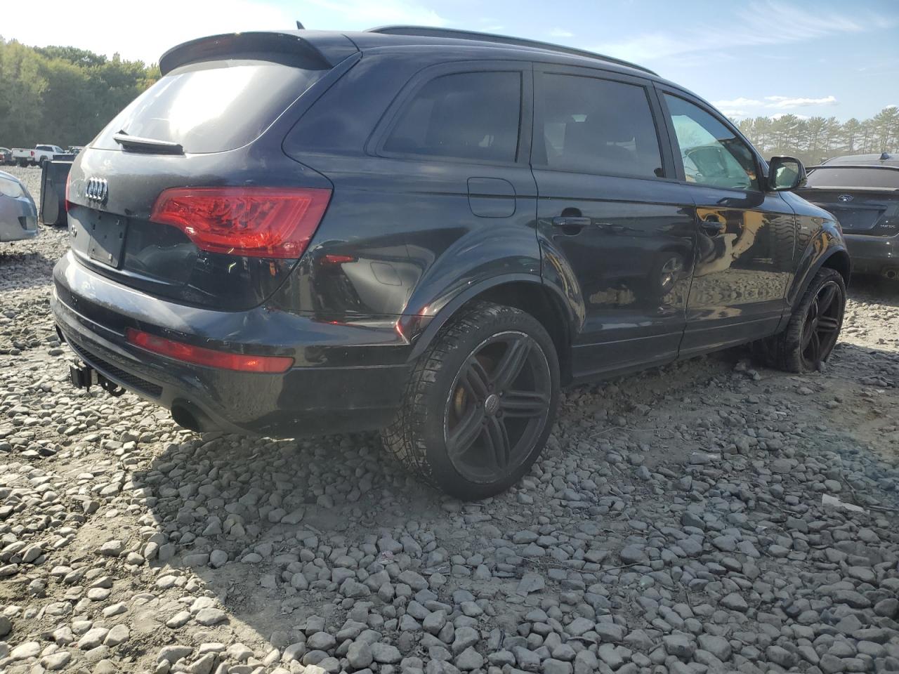 2013 Audi Q7 Prestige Black vin: WA1DGAFEXDD009156