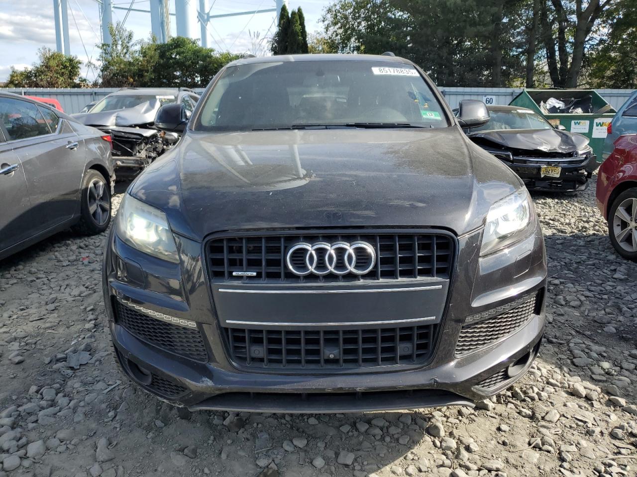 2013 Audi Q7 Prestige Black vin: WA1DGAFEXDD009156