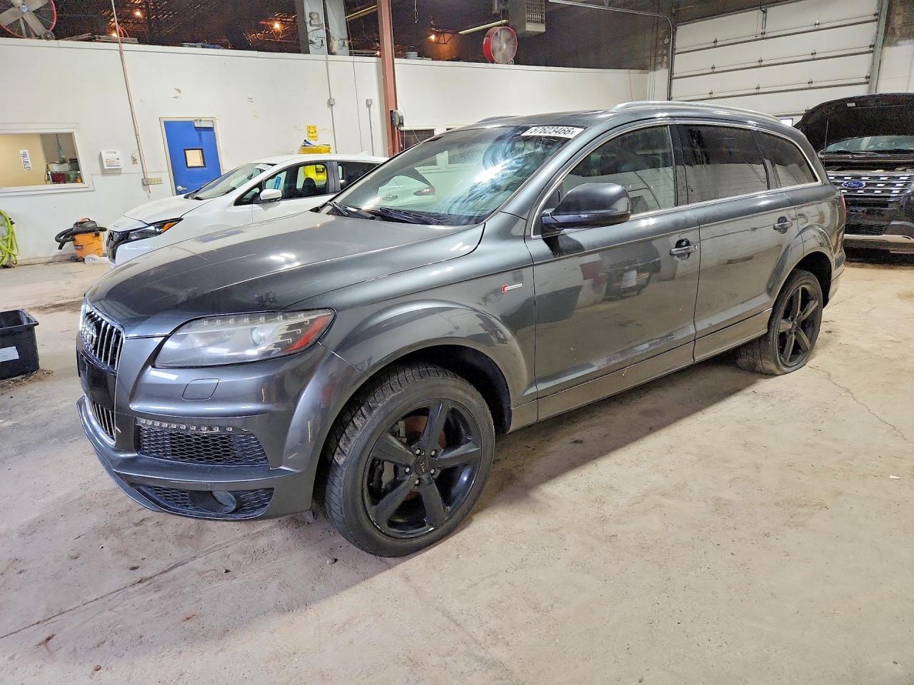 2013 Audi Q7 Prestige Gray vin: WA1DGAFEXDD015698