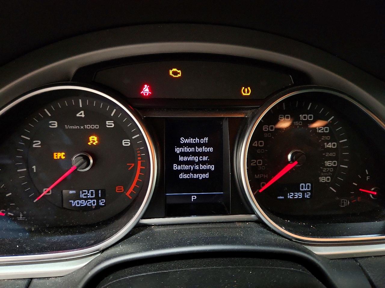 2013 Audi Q7 Prestige Gray vin: WA1DGAFEXDD015698