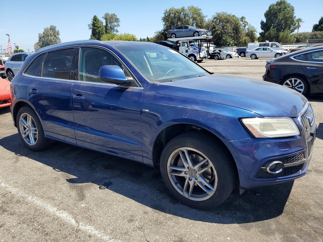 2013 Audi Q5 Premium Plus Blue vin: WA1DGAFP0DA027796