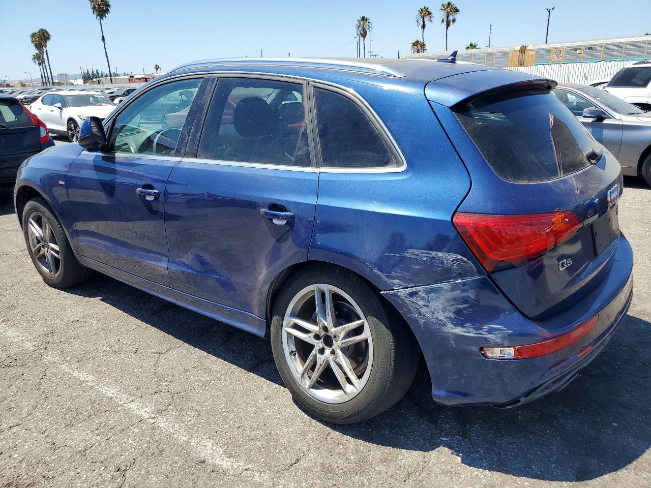 2013 Audi Q5 Premium Plus Blue vin: WA1DGAFP0DA027796