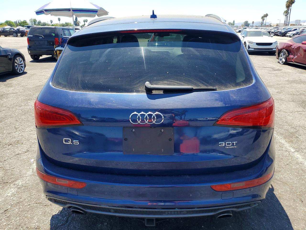 2013 Audi Q5 Premium Plus Blue vin: WA1DGAFP0DA027796