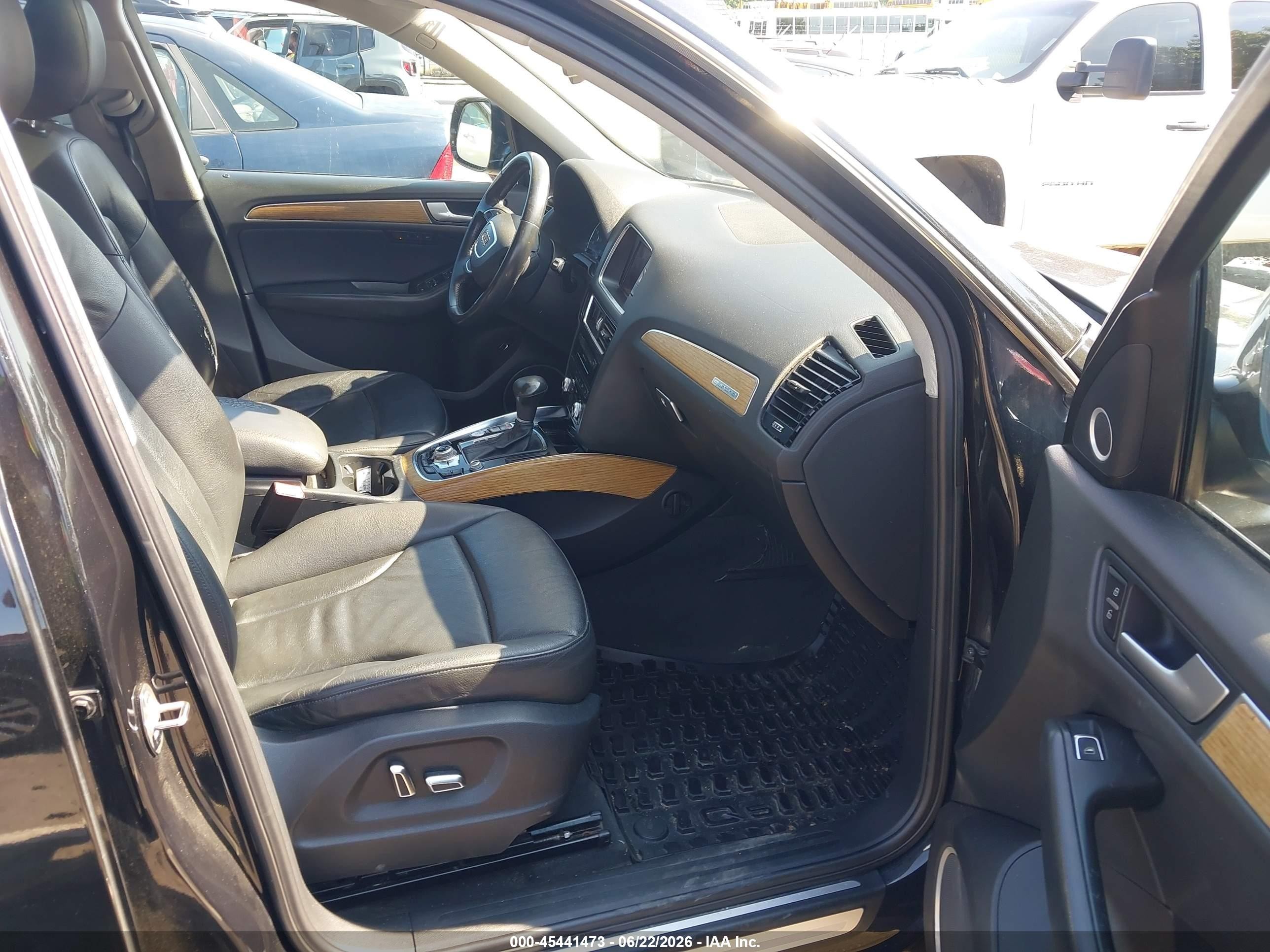 2013 Audi Q5 3.0t Premium Plus Black vin: WA1DGAFP0DA057767
