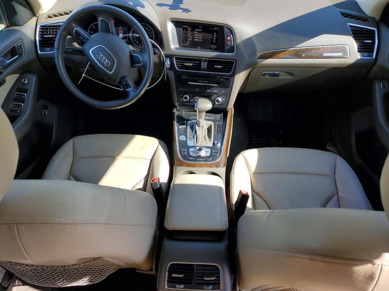 2013 Audi Q5 Premium Plus Brown vin: WA1DGAFP0DA066548