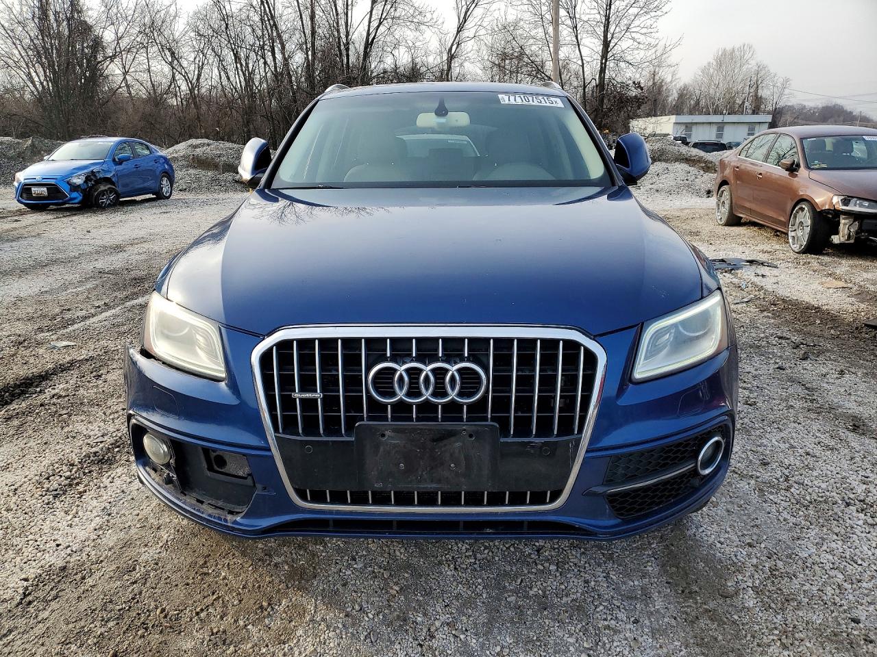 2014 Audi Q5 Premium Plus Blue vin: WA1DGAFP0EA051405