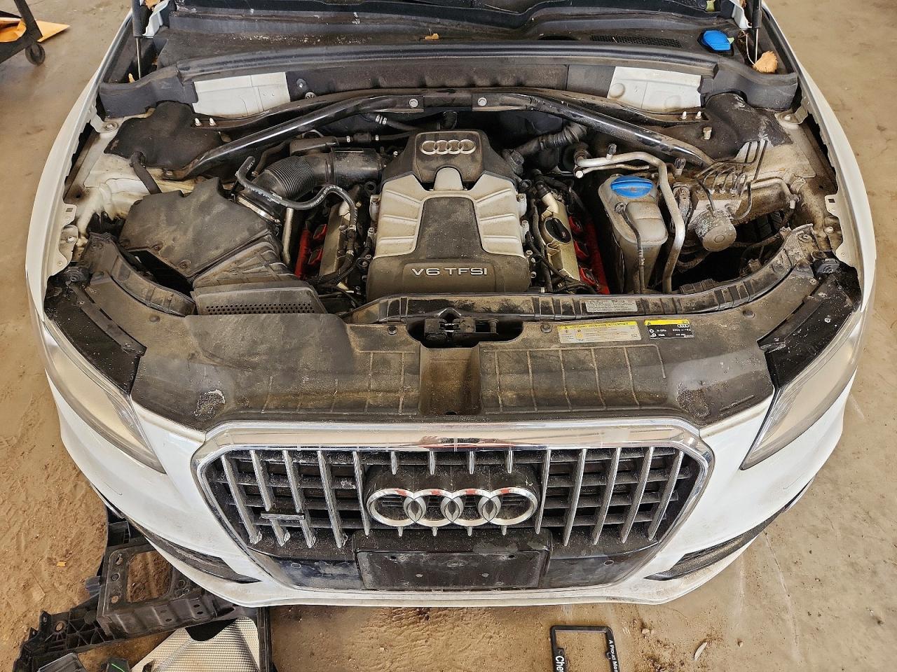 2013 Audi Q5 Premium Plus White vin: WA1DGAFP1DA033297