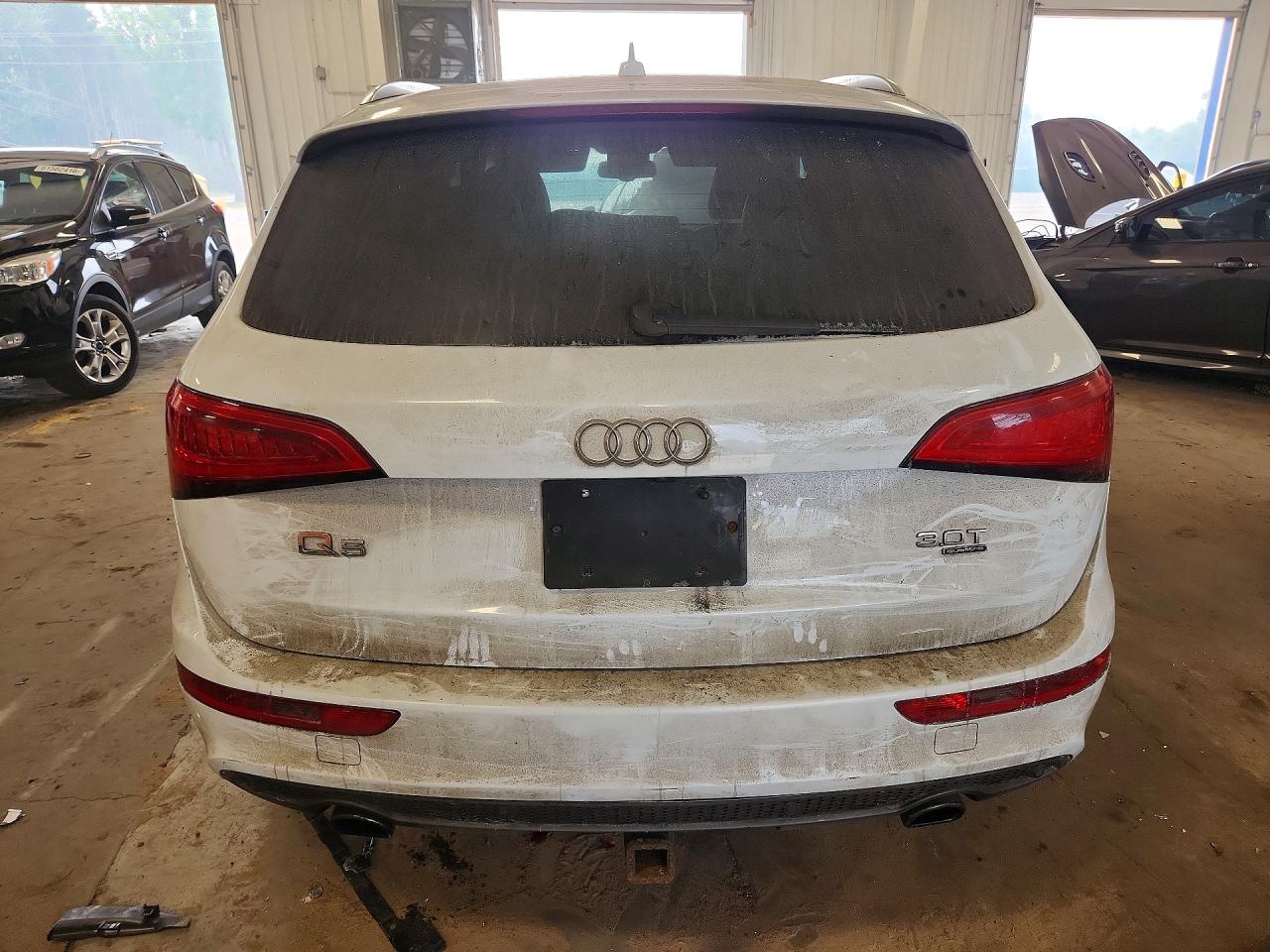 2013 Audi Q5 Premium Plus White vin: WA1DGAFP1DA033297