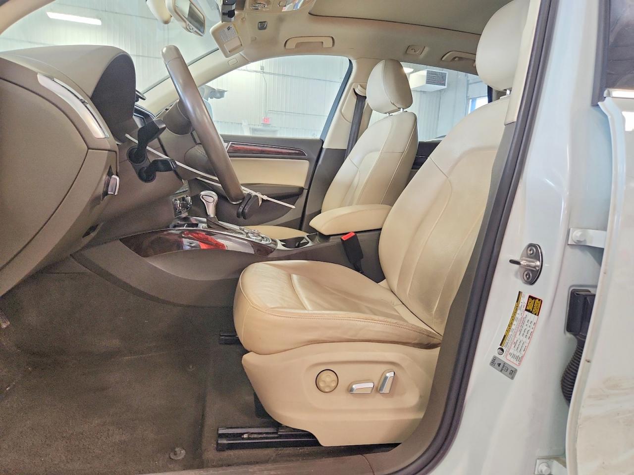 2013 Audi Q5 Premium Plus White vin: WA1DGAFP1DA033297