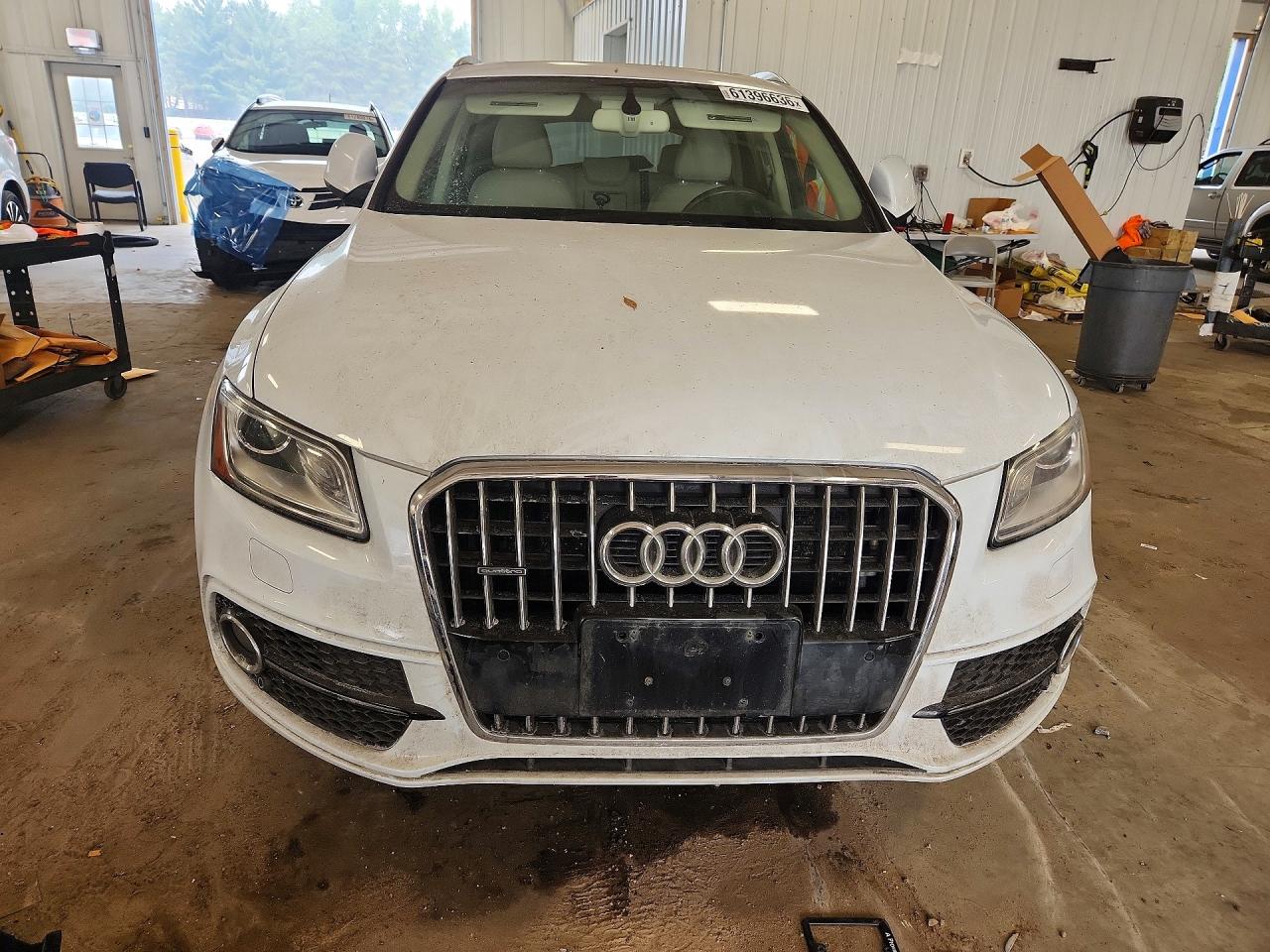2013 Audi Q5 Premium Plus White vin: WA1DGAFP1DA033297