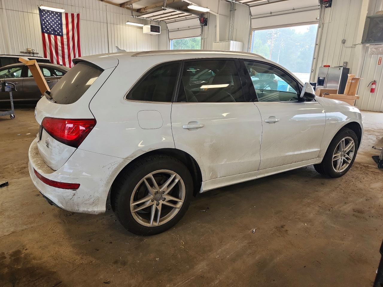 2013 Audi Q5 Premium Plus White vin: WA1DGAFP1DA033297
