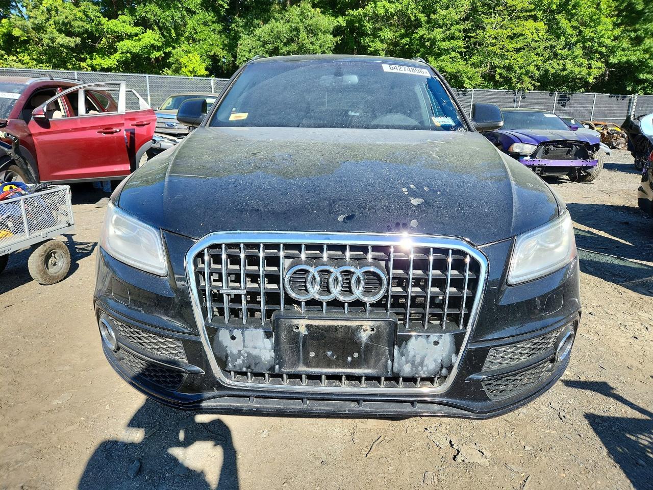 2013 Audi Q5 Premium Plus Black vin: WA1DGAFP1DA074710