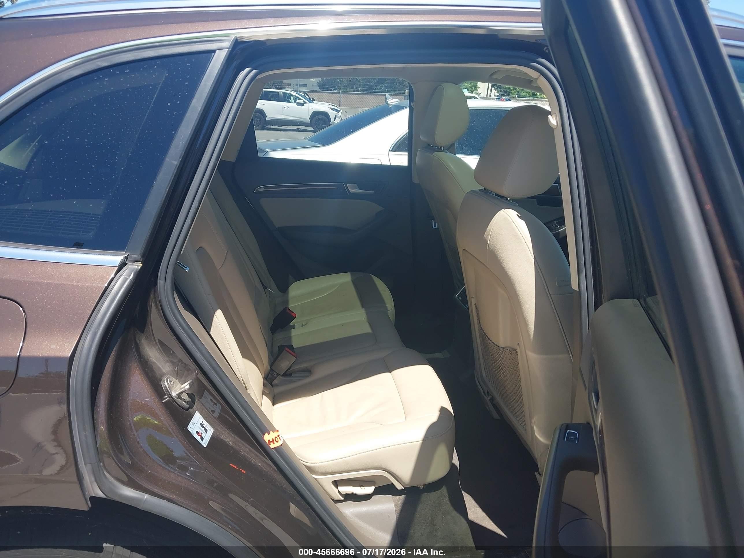 2015 Audi Q5 3.0t Premium Plus Brown vin: WA1DGAFP1FA012338