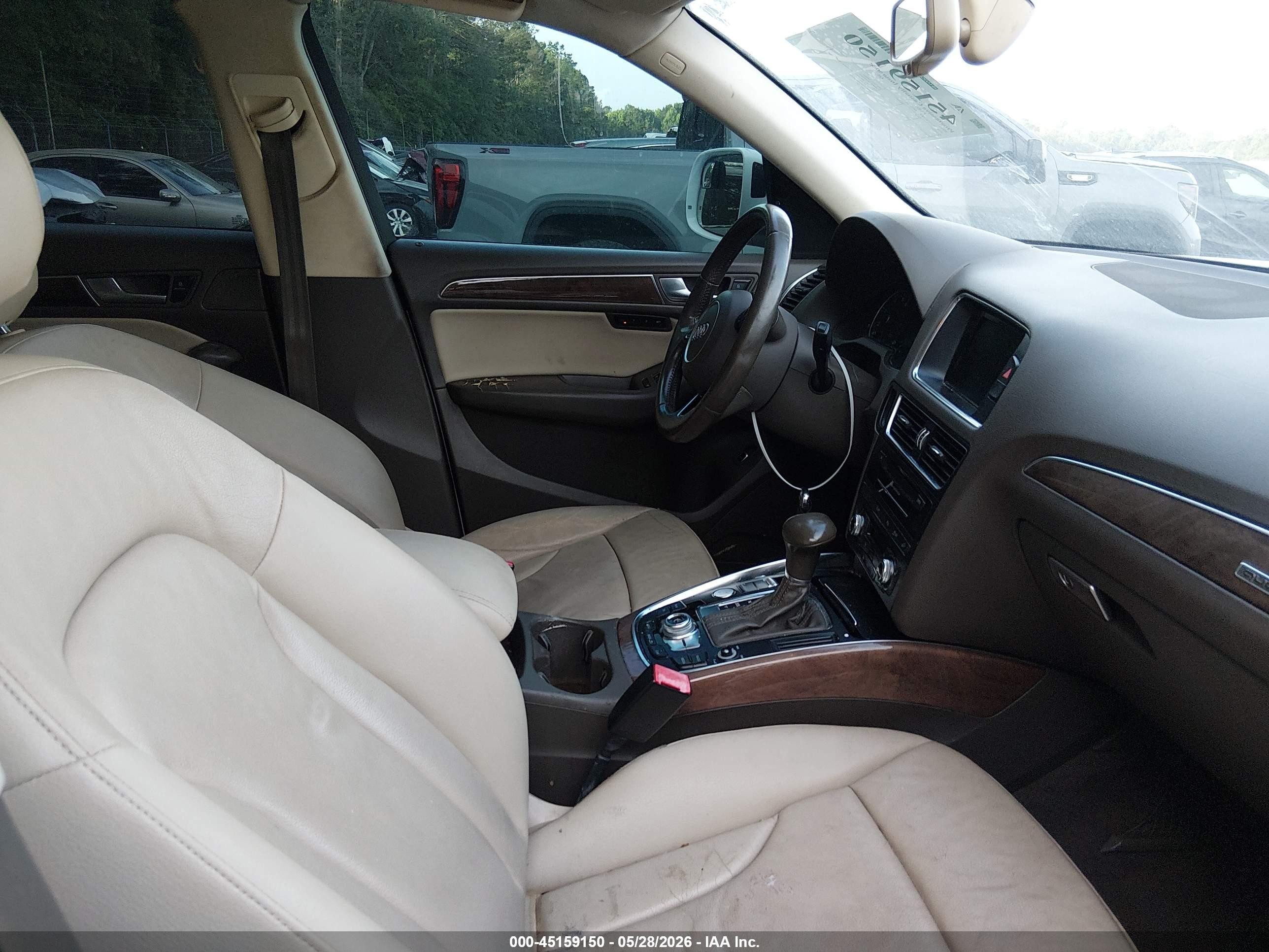 2015 Audi Q5 3.0t Premium Plus White vin: WA1DGAFP1FA035845