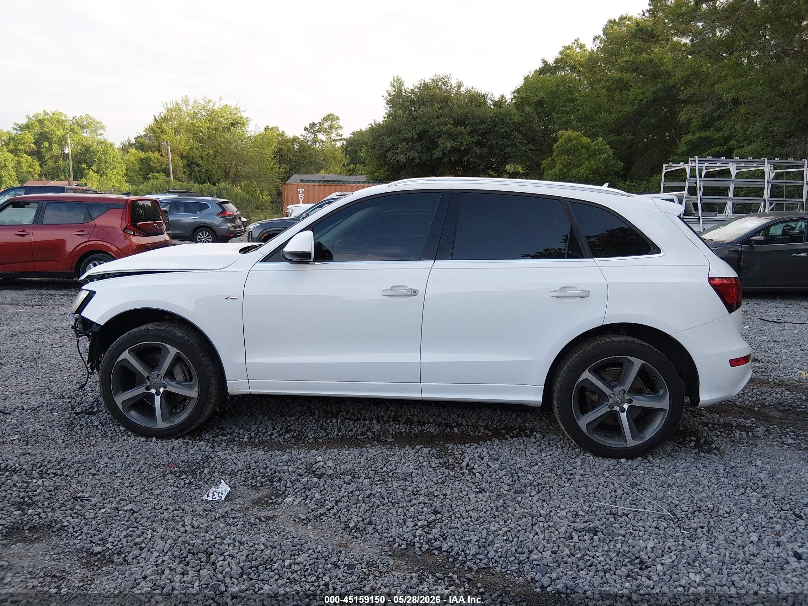 2015 Audi Q5 3.0t Premium Plus White vin: WA1DGAFP1FA035845