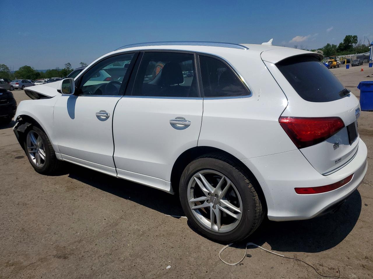 2015 Audi Q5 Premium Plus White vin: WA1DGAFP1FA094846