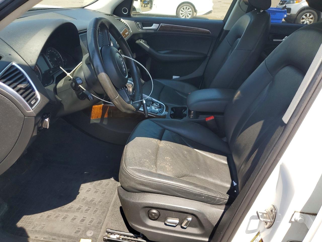 2015 Audi Q5 Premium Plus White vin: WA1DGAFP1FA094846